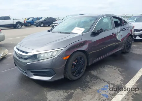 2016 Honda Civic Lx z USA, uszkodzony, nr VIN 19XFC2F54GE087547